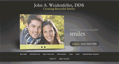 Desktop Screenshot of johnweidenfellerdds.com